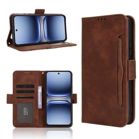 Skin Feel Calf Texture Card Slots Leather Phone Case, For Tecno Spark 40C, For Tecno Pova 7 Pro 5G, For Tecno Pova 7 5G, For Tecno Spark 40 Pro+ 4G, For Tecno Spark 40 Pro 4G, For Tecno Spark 40 4G, For Tecno Pova 7 Ultra 5G, For Tecno Pova 7 4G       ...