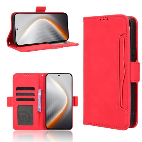 Skin Feel Calf Texture Card Slots Leather Phone Case, For Tecno Spark 40C, For Tecno Pova 7 Pro 5G, For Tecno Pova 7 5G, For Tecno Spark 40 Pro+ 4G, For Tecno Spark 40 Pro 4G, For Tecno Spark 40 4G, For Tecno Pova 7 Ultra 5G, For Tecno Pova 7 4G       ...