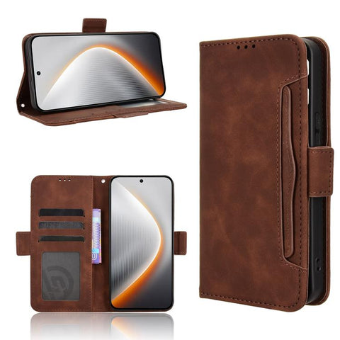 Skin Feel Calf Texture Card Slots Leather Phone Case, For Tecno Spark 40C, For Tecno Pova 7 Pro 5G, For Tecno Pova 7 5G, For Tecno Spark 40 Pro+ 4G, For Tecno Spark 40 Pro 4G, For Tecno Spark 40 4G, For Tecno Pova 7 Ultra 5G, For Tecno Pova 7 4G       ...