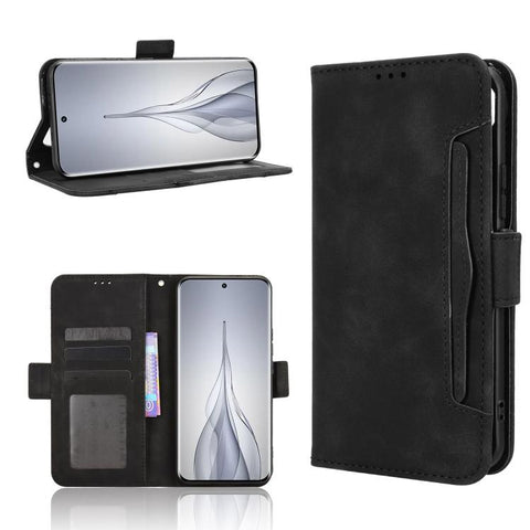 Skin Feel Calf Texture Card Slots Leather Phone Case, For Tecno Spark 50 Pro 4G, For Tecno Pova 8 5G, For Tecno Spark 50 5G, For Tecno Pova Curve 2 5G, For Tecno Spark 50 4G, For Tecno Camon 50 Pro 4G, For Tecno Camon 50 4G, For Tenco Spark Go 3       ...