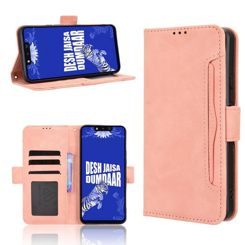 Skin Feel Calf Texture Card Slots Leather Phone Case, For Tecno Spark 50 Pro 4G, For Tecno Pova 8 5G, For Tecno Spark 50 5G, For Tecno Pova Curve 2 5G, For Tecno Spark 50 4G, For Tecno Camon 50 Pro 4G, For Tecno Camon 50 4G, For Tenco Spark Go 3       ...