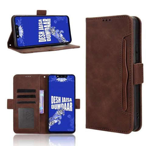 Skin Feel Calf Texture Card Slots Leather Phone Case, For Tecno Spark 50 Pro 4G, For Tecno Pova 8 5G, For Tecno Spark 50 5G, For Tecno Pova Curve 2 5G, For Tecno Spark 50 4G, For Tecno Camon 50 Pro 4G, For Tecno Camon 50 4G, For Tenco Spark Go 3       ...
