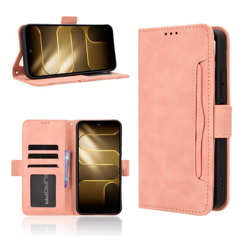 Skin Feel Calf Texture Card Slots Leather Phone Case, For Tecno Spark 50 Pro 4G, For Tecno Pova 8 5G, For Tecno Spark 50 5G, For Tecno Pova Curve 2 5G, For Tecno Spark 50 4G, For Tecno Camon 50 Pro 4G, For Tecno Camon 50 4G, For Tenco Spark Go 3       ...