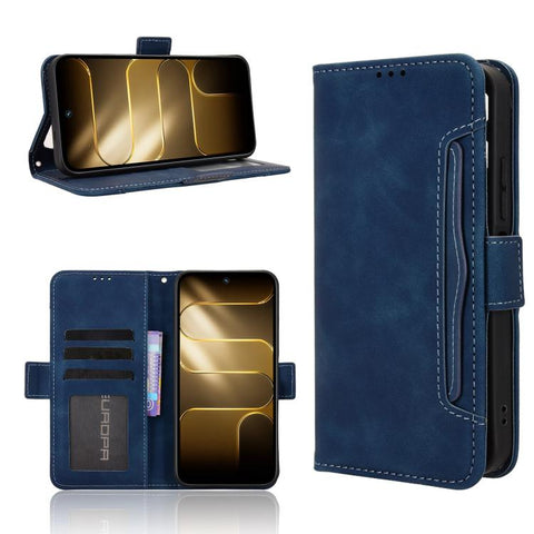Skin Feel Calf Texture Card Slots Leather Phone Case, For Tecno Spark 50 Pro 4G, For Tecno Pova 8 5G, For Tecno Spark 50 5G, For Tecno Pova Curve 2 5G, For Tecno Spark 50 4G, For Tecno Camon 50 Pro 4G, For Tecno Camon 50 4G, For Tenco Spark Go 3       ...