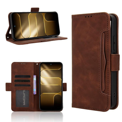 Skin Feel Calf Texture Card Slots Leather Phone Case, For Tecno Spark 50 Pro 4G, For Tecno Pova 8 5G, For Tecno Spark 50 5G, For Tecno Pova Curve 2 5G, For Tecno Spark 50 4G, For Tecno Camon 50 Pro 4G, For Tecno Camon 50 4G, For Tenco Spark Go 3       ...
