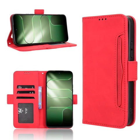 Skin Feel Calf Texture Card Slots Leather Phone Case, For Tecno Spark 50 Pro 4G, For Tecno Pova 8 5G, For Tecno Spark 50 5G, For Tecno Pova Curve 2 5G, For Tecno Spark 50 4G, For Tecno Camon 50 Pro 4G, For Tecno Camon 50 4G, For Tenco Spark Go 3       ...