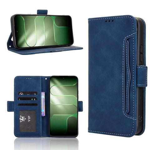 Skin Feel Calf Texture Card Slots Leather Phone Case, For Tecno Spark 50 Pro 4G, For Tecno Pova 8 5G, For Tecno Spark 50 5G, For Tecno Pova Curve 2 5G, For Tecno Spark 50 4G, For Tecno Camon 50 Pro 4G, For Tecno Camon 50 4G, For Tenco Spark Go 3       ...
