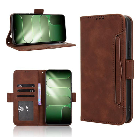 Skin Feel Calf Texture Card Slots Leather Phone Case, For Tecno Spark 50 Pro 4G, For Tecno Pova 8 5G, For Tecno Spark 50 5G, For Tecno Pova Curve 2 5G, For Tecno Spark 50 4G, For Tecno Camon 50 Pro 4G, For Tecno Camon 50 4G, For Tenco Spark Go 3       ...