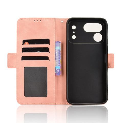 Skin Feel Calf Texture Card Slots Leather Phone Case, For Tecno Spark 50 Pro 4G, For Tecno Pova 8 5G, For Tecno Spark 50 5G, For Tecno Pova Curve 2 5G, For Tecno Spark 50 4G, For Tecno Camon 50 Pro 4G, For Tecno Camon 50 4G, For Tenco Spark Go 3       ...