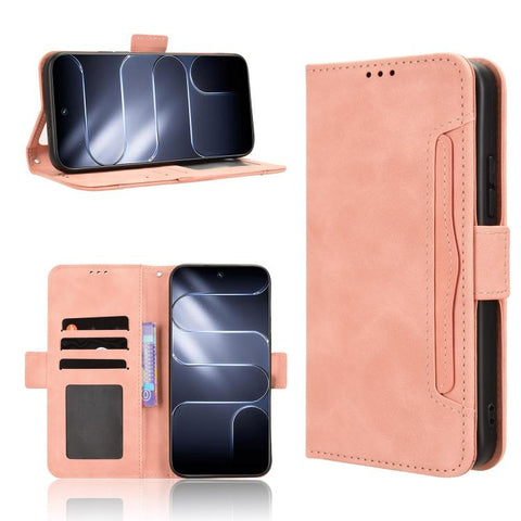 Skin Feel Calf Texture Card Slots Leather Phone Case, For Tecno Spark 50 Pro 4G, For Tecno Pova 8 5G, For Tecno Spark 50 5G, For Tecno Pova Curve 2 5G, For Tecno Spark 50 4G, For Tecno Camon 50 Pro 4G, For Tecno Camon 50 4G, For Tenco Spark Go 3       ...
