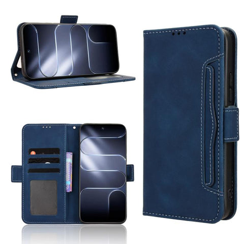 Skin Feel Calf Texture Card Slots Leather Phone Case, For Tecno Spark 50 Pro 4G, For Tecno Pova 8 5G, For Tecno Spark 50 5G, For Tecno Pova Curve 2 5G, For Tecno Spark 50 4G, For Tecno Camon 50 Pro 4G, For Tecno Camon 50 4G, For Tenco Spark Go 3       ...