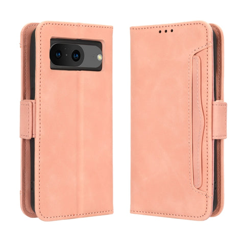 Skin Feel Calf Texture Card Slots Leather Phone Case, For Google Pixel 8