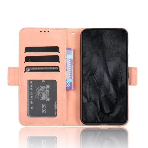 Skin Feel Calf Texture Card Slots Leather Phone Case, For Google Pixel 8