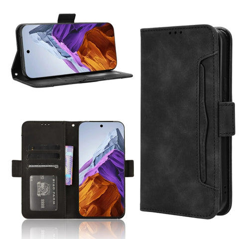 Skin Feel Calf Texture Card Slots Leather Phone Case, For Google Pixel 11 Pro XL, For Google Pixel 11 Pro / 11, For Google Pixel 10 Pro XL, For Google Pixel 10 Pro / 10, For Google Pixel 9a, For Google Pixel 9 Pro, For Google Pixel 9, For Google Pixel ...