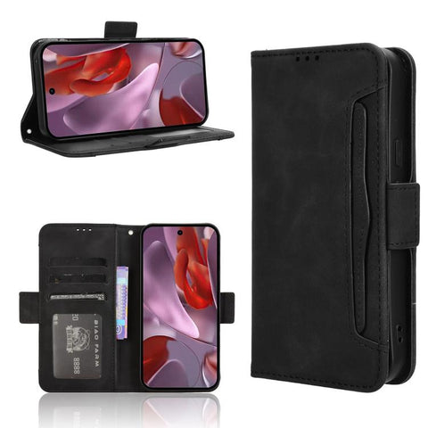 Skin Feel Calf Texture Card Slots Leather Phone Case, For Google Pixel 11 Pro XL, For Google Pixel 11 Pro / 11, For Google Pixel 10 Pro XL, For Google Pixel 10 Pro / 10, For Google Pixel 9a, For Google Pixel 9 Pro, For Google Pixel 9, For Google Pixel ...