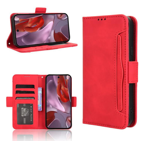 Skin Feel Calf Texture Card Slots Leather Phone Case, For Google Pixel 11 Pro XL, For Google Pixel 11 Pro / 11, For Google Pixel 10 Pro XL, For Google Pixel 10 Pro / 10, For Google Pixel 9a, For Google Pixel 9 Pro, For Google Pixel 9, For Google Pixel ...