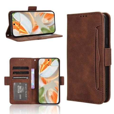 Skin Feel Calf Texture Card Slots Leather Phone Case, For Google Pixel 11 Pro XL, For Google Pixel 11 Pro / 11, For Google Pixel 10 Pro XL, For Google Pixel 10 Pro / 10, For Google Pixel 9a, For Google Pixel 9 Pro, For Google Pixel 9, For Google Pixel ...