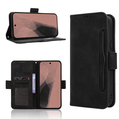 Skin Feel Calf Texture Card Slots Leather Phone Case, For Google Pixel 11 Pro XL, For Google Pixel 11 Pro / 11, For Google Pixel 10 Pro XL, For Google Pixel 10 Pro / 10, For Google Pixel 9a, For Google Pixel 9 Pro, For Google Pixel 9, For Google Pixel ...