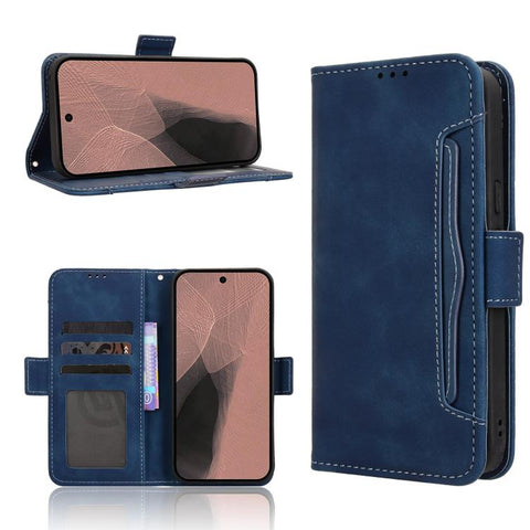 Skin Feel Calf Texture Card Slots Leather Phone Case, For Google Pixel 11 Pro XL, For Google Pixel 11 Pro / 11, For Google Pixel 10 Pro XL, For Google Pixel 10 Pro / 10, For Google Pixel 9a, For Google Pixel 9 Pro, For Google Pixel 9, For Google Pixel ...