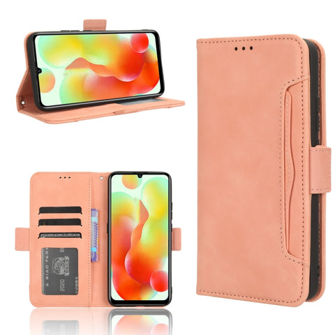 Skin Feel Calf Texture Card Slots Leather Phone Case, For Oukitel C35 / C36, For Oukitel C33, For Oukitel C32