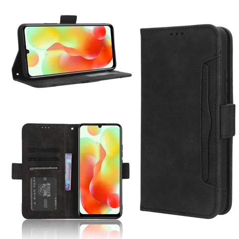 Skin Feel Calf Texture Card Slots Leather Phone Case, For Oukitel C35 / C36, For Oukitel C33, For Oukitel C32