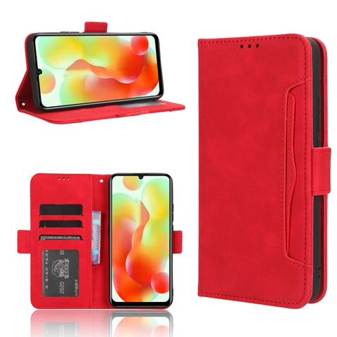 Skin Feel Calf Texture Card Slots Leather Phone Case, For Oukitel C35 / C36, For Oukitel C33, For Oukitel C32