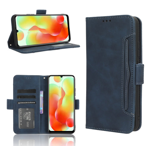 Skin Feel Calf Texture Card Slots Leather Phone Case, For Oukitel C35 / C36, For Oukitel C33, For Oukitel C32
