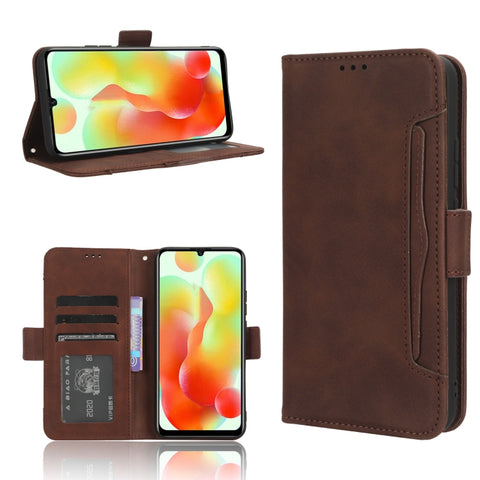 Skin Feel Calf Texture Card Slots Leather Phone Case, For Oukitel C35 / C36, For Oukitel C33, For Oukitel C32