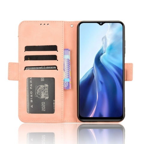 Skin Feel Calf Texture Card Slots Leather Phone Case, For Oukitel C35 / C36, For Oukitel C33, For Oukitel C32