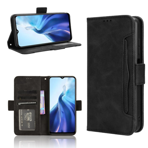 Skin Feel Calf Texture Card Slots Leather Phone Case, For Oukitel C35 / C36, For Oukitel C33, For Oukitel C32