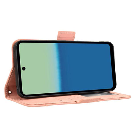 Skin Feel Calf Texture Card Slots Leather Phone Case, For Sharp Aquos wish6, For Sharp Aquos R11, For Sharp Aquos Sense10, For Sharp Aquos R10, For Sharp Aquos wish5, For Sharp Basio Active3, For Sharp Aquos Sense9, For Sharp Aquos R9 Pro              ...