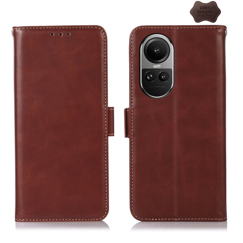 Crazy Horse Top Layer Cowhide Leather Phone Case, For OPPO A7 Pro Max 5G, For OPPO Find X9 Ultra 5G, For OPPO Find X7, For OPPO Reno11 5G Global, For OPPO A58 4G, For OPPO Reno10 5G / 10 Pro 5G Global, For OPPO A1 5G