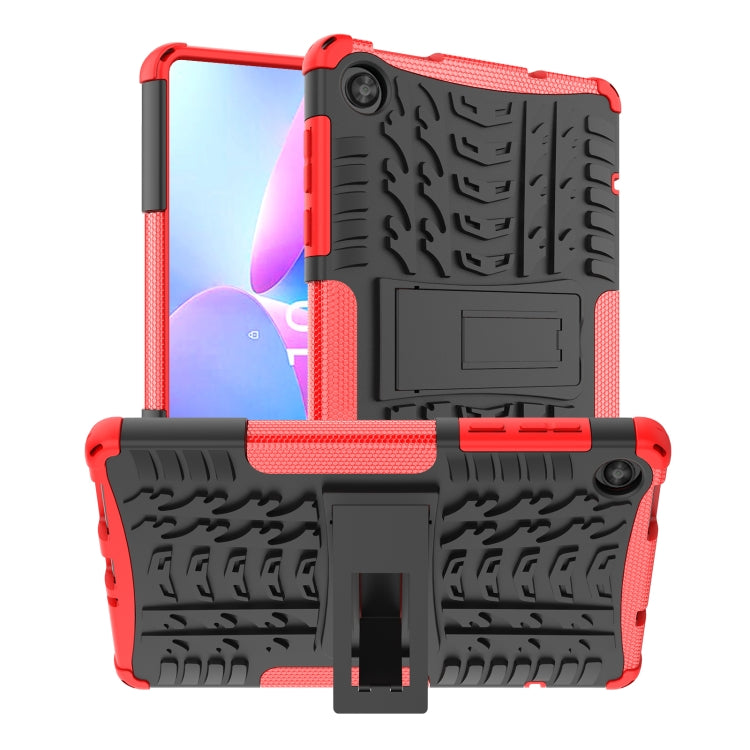 Tire Texture TPU + PC Tablet Case with Holder, For Lenovo Tab M8 4th Gen, For Lenovo Tab M10