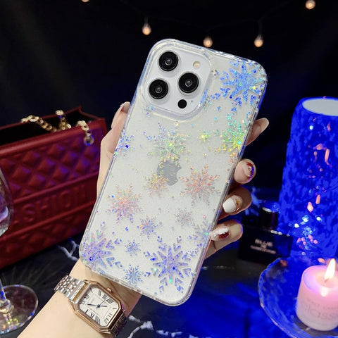 Little Star Series Glitter Powder TPU Phone Case, For iPhone 12 Pro Max, For iPhone 11, For iPhone 11 Pro Max