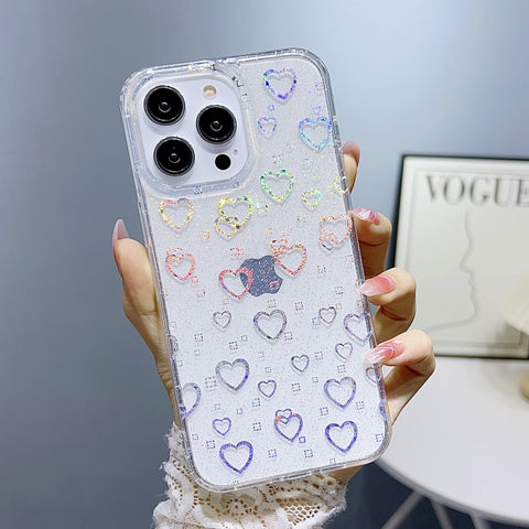 Little Star Series Glitter Powder TPU Phone Case, For iPhone 12 Pro Max, For iPhone 11, For iPhone 11 Pro Max