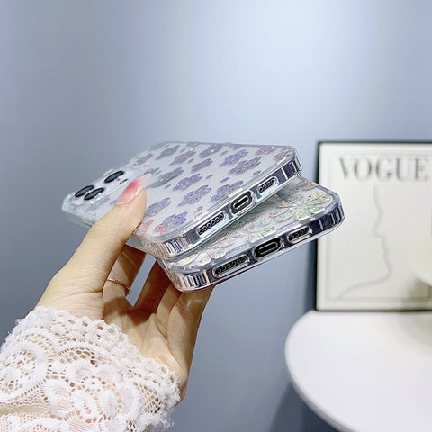 Little Star Series Glitter Powder TPU Phone Case, For iPhone 12 Pro Max, For iPhone 11, For iPhone 11 Pro Max