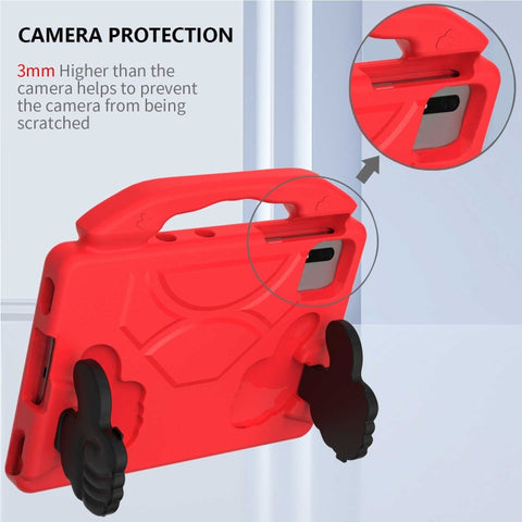 Children EVA Shockproof Tablet Case with Thumb Bracket, For Samsung Galaxy Tab S7 / S8