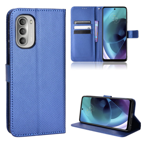 Diamond Texture Leather Phone Case, For Motorola Moto G 5G 2023, For Motorola Moto G52J 5G
