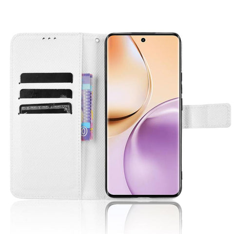 Diamond Texture Leather Phone Case, For Realme 14 Pro 5G, For Realme C75 4G, For Realme GT 7 Pro 5G, For Realme 13+ 5G Global, For Realme 13 Pro 5G / 13 Pro+ 5G, For Realme GT 6 / GT 6T / GT Neo6, For Realme C63 4G / C61 4G / Narzo N63 4G              ...