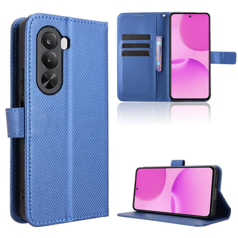 Diamond Texture Leather Phone Case, For Realme P4x 5G, For Realme 15x 5G India / C85 5G, For Realme C85 Pro 4G, For Realme P4 Pro 5G, For Realme P4 5G, For Realme 15T 5G, For Realme C71 4G India / Note 70T 4G, For Realme 15 5G / 15 Pro 5G              ...