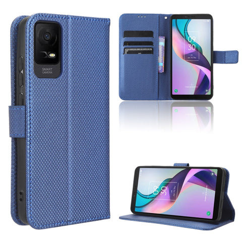 Diamond Texture Leather Phone Case, For TCL 505 4G, For TCL 502, For TCL 40 XE 5G /40 NxtPaper 5G, For TCL 40 NxtPaper 4G, For TCL 40 XE 5G, For TCL 40 XL, For TCL ION X