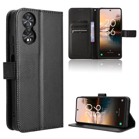Diamond Texture Leather Phone Case, For TCL 505 4G, For TCL 502, For TCL 40 XE 5G /40 NxtPaper 5G, For TCL 40 NxtPaper 4G, For TCL 40 XE 5G, For TCL 40 XL, For TCL ION X