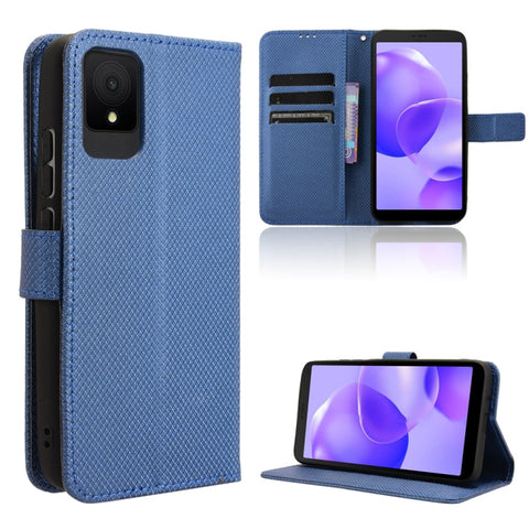 Diamond Texture Leather Phone Case, For TCL 505 4G, For TCL 502, For TCL 40 XE 5G /40 NxtPaper 5G, For TCL 40 NxtPaper 4G, For TCL 40 XE 5G, For TCL 40 XL, For TCL ION X
