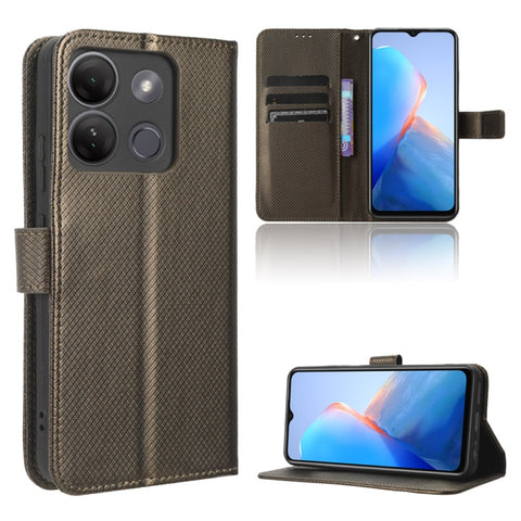 Diamond Texture Leather Phone Case, For Infinix GT 10 Pro, For Infinix Hot 30 5G X6832, For Infinix Smart 7 Plus, For Infinix Note 30 5G, For Infinix Smart 7 HD X6516, For Infinix Note 30i, For Infinix Note 30 Pro, For Infinix Note 30 4G               ...
