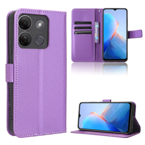 Diamond Texture Leather Phone Case, For Infinix GT 10 Pro, For Infinix Hot 30 5G X6832, For Infinix Smart 7 Plus, For Infinix Note 30 5G, For Infinix Smart 7 HD X6516, For Infinix Note 30i, For Infinix Note 30 Pro, For Infinix Note 30 4G               ...
