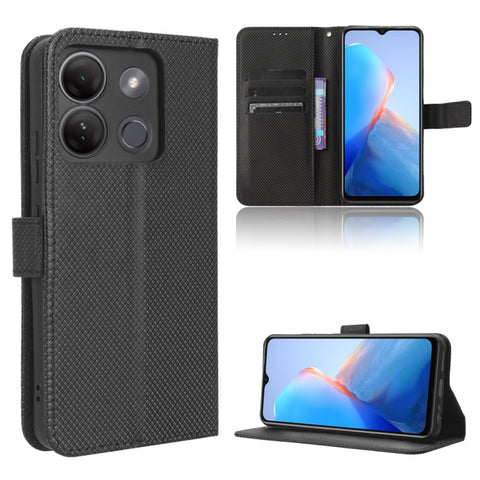 Diamond Texture Leather Phone Case, For Infinix GT 10 Pro, For Infinix Hot 30 5G X6832, For Infinix Smart 7 Plus, For Infinix Note 30 5G, For Infinix Smart 7 HD X6516, For Infinix Note 30i, For Infinix Note 30 Pro, For Infinix Note 30 4G               ...