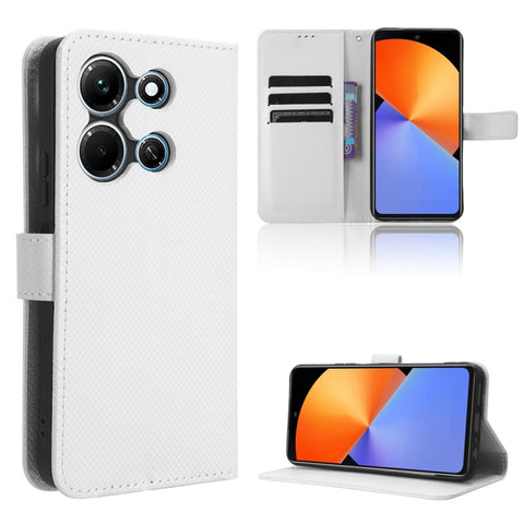 Diamond Texture Leather Phone Case, For Infinix GT 10 Pro, For Infinix Hot 30 5G X6832, For Infinix Smart 7 Plus, For Infinix Note 30 5G, For Infinix Smart 7 HD X6516, For Infinix Note 30i, For Infinix Note 30 Pro, For Infinix Note 30 4G               ...