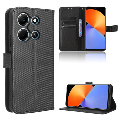 Diamond Texture Leather Phone Case, For Infinix GT 10 Pro, For Infinix Hot 30 5G X6832, For Infinix Smart 7 Plus, For Infinix Note 30 5G, For Infinix Smart 7 HD X6516, For Infinix Note 30i, For Infinix Note 30 Pro, For Infinix Note 30 4G               ...
