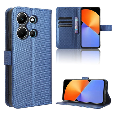 Diamond Texture Leather Phone Case, For Infinix GT 10 Pro, For Infinix Hot 30 5G X6832, For Infinix Smart 7 Plus, For Infinix Note 30 5G, For Infinix Smart 7 HD X6516, For Infinix Note 30i, For Infinix Note 30 Pro, For Infinix Note 30 4G               ...