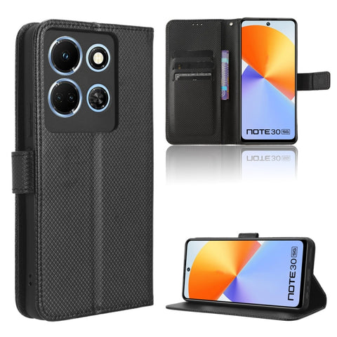 Diamond Texture Leather Phone Case, For Infinix GT 10 Pro, For Infinix Hot 30 5G X6832, For Infinix Smart 7 Plus, For Infinix Note 30 5G, For Infinix Smart 7 HD X6516, For Infinix Note 30i, For Infinix Note 30 Pro, For Infinix Note 30 4G               ...